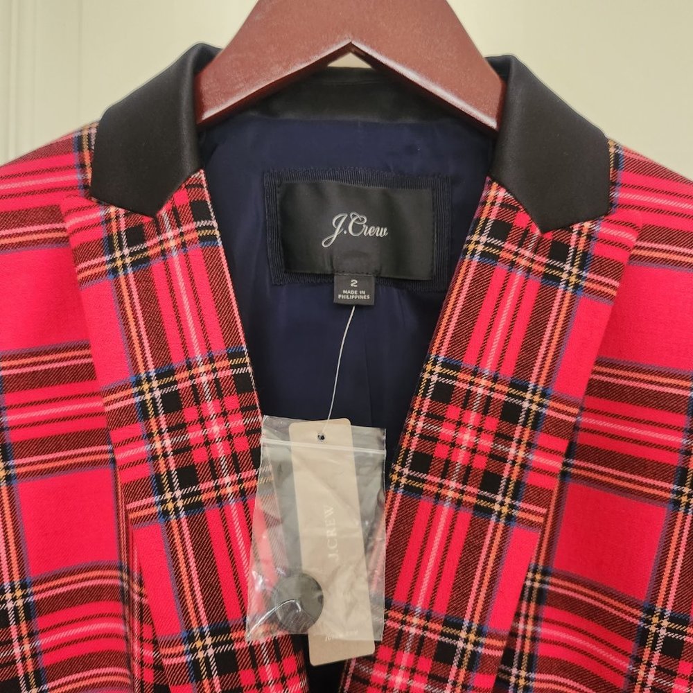 NWT J. Crew Parke Tartan Plaid Blazer - Picture 3 of 14